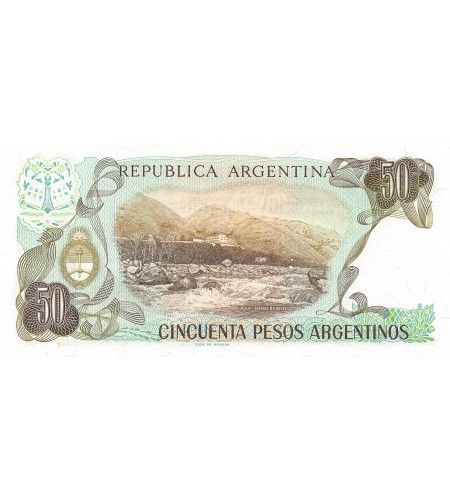 ARGENTINE, GENERAL SAN MARTIN - 50 PESOS 1983 / 1984 - P.NEUF