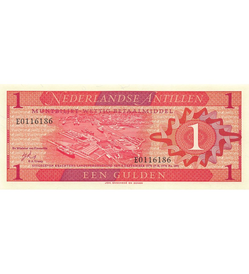 ANTILLES NEERLANDAISES - 1 GULDEN 1970 - NEUF