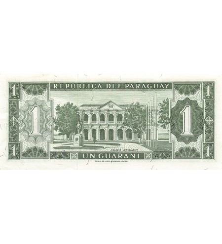 PARAGUAY - 1 GUARANI LOI DE 1952 - P.NEUF