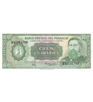 PARAGUAY, GENERAL JOSE E. DIAZ - 100 GUARANIES LOI DE 1952 - P.NEUF 2