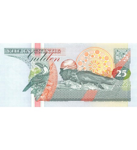 SURINAME - 25 GULDEN 1998 - P.NEUF
