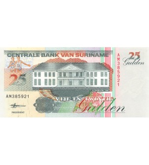 SURINAME - 25 GULDEN 1998 - P.NEUF 2