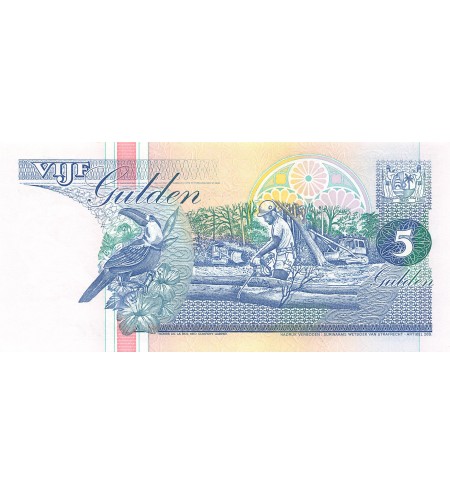 SURINAME - 5 GULDEN 1998 - P.NEUF