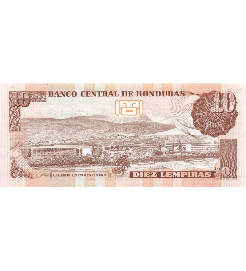HONDURAS, CABANAS - 10 LEMPIRAS 2000 - P.NEUF