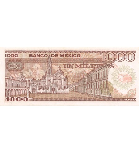 MEXIQUE, JUANA DE ASBAJE - 1000 PESOS 1985 - P.NEUF