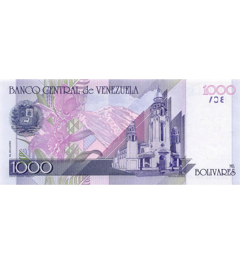 VENEZUELA, SIMON BOLIVAR - 1000 BOLIVARES 1998 - P.NEUF