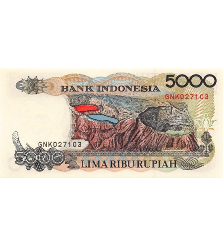 INDONESIE - 5000 RUPIAH 1992 - NEUF