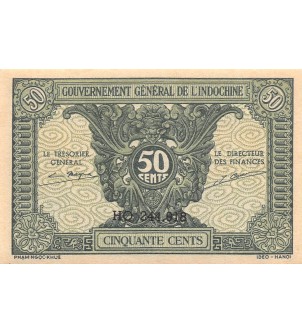 INDOCHINE - 50 CENTS 1942 - P.NEUF 2