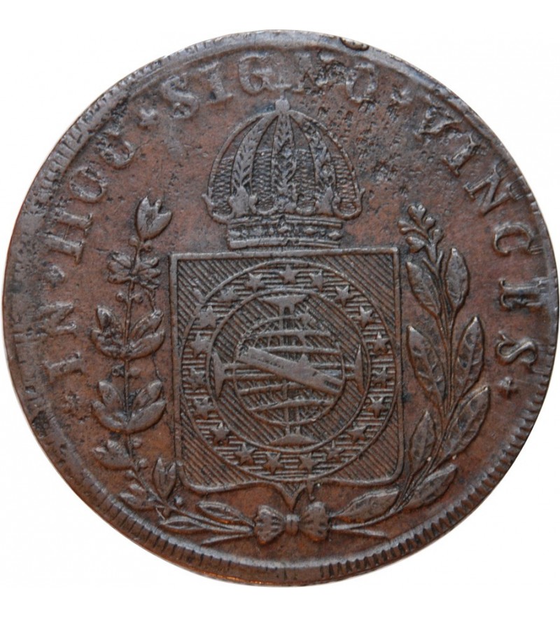 BRESIL - PIERRE Ier 80 REIS 1829 BAHIA