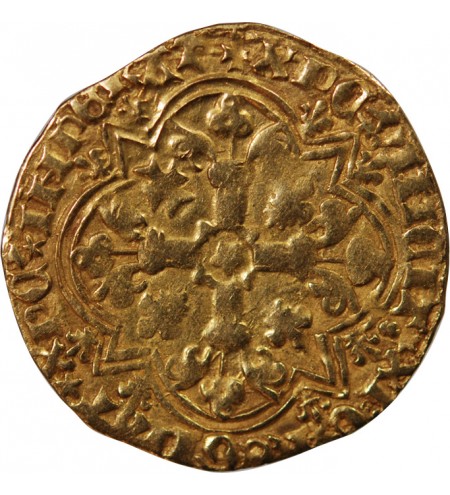 CHARLES VI﻿ LE FOU - AGNEL D'OR﻿ MONTPELLIER 1380 / 1422
