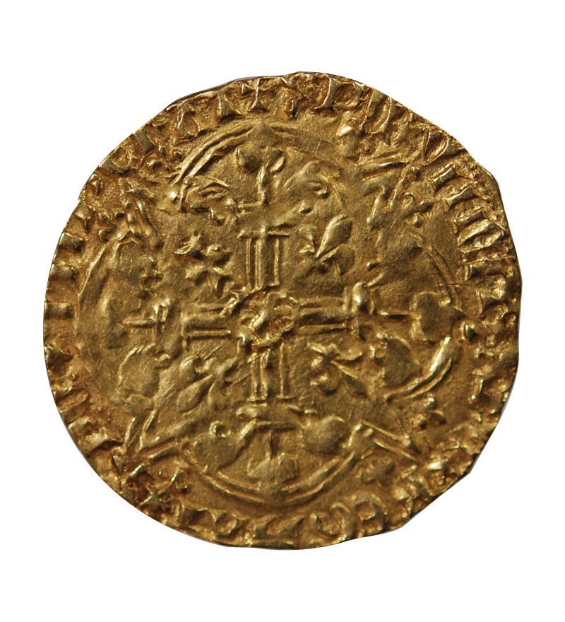 CHARLES VI﻿ LE FOU - AGNEL D'OR﻿ MONTPELLIER 1380 / 1422