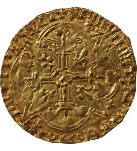 CHARLES VI﻿ LE FOU - AGNEL D'OR﻿ MONTPELLIER 1380 / 1422