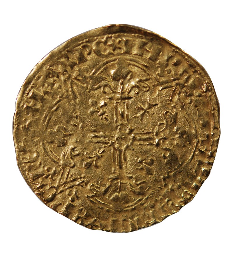 CHARLES VI﻿ LE FOU - AGNEL D'OR﻿ MONTPELLIER 1380 / 1422