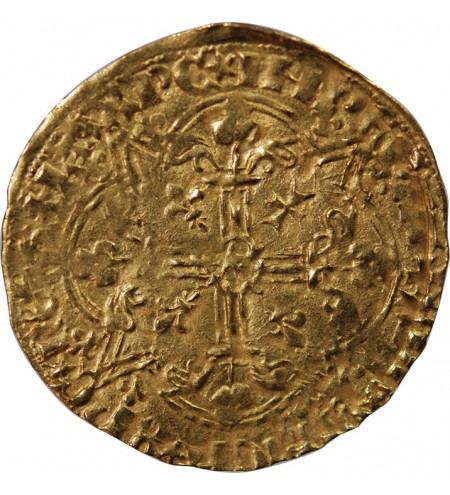 CHARLES VI﻿ LE FOU - AGNEL D'OR﻿ MONTPELLIER 1380 / 1422