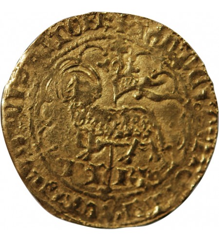 CHARLES VI﻿ LE FOU - AGNEL D'OR﻿ MONTPELLIER 1380 / 1422