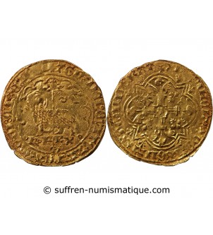 CHARLES VI﻿ LE FOU - AGNEL D'OR﻿ MONTPELLIER 1380 / 1422