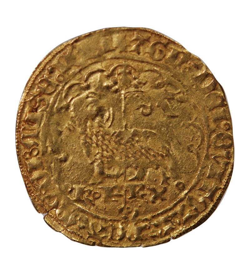 CHARLES VI﻿ LE FOU - AGNEL D'OR﻿ MONTPELLIER 1380 / 1422