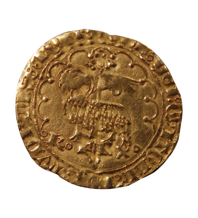 CHARLES VI﻿ LE FOU - AGNEL D'OR﻿ MONTPELLIER 1380 / 1422