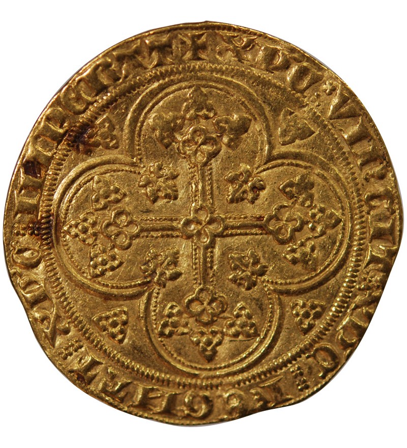 PHILIPPE VI DE VALOIS - ECU D'OR A LA CHAISE 1328 / 1350 ﻿