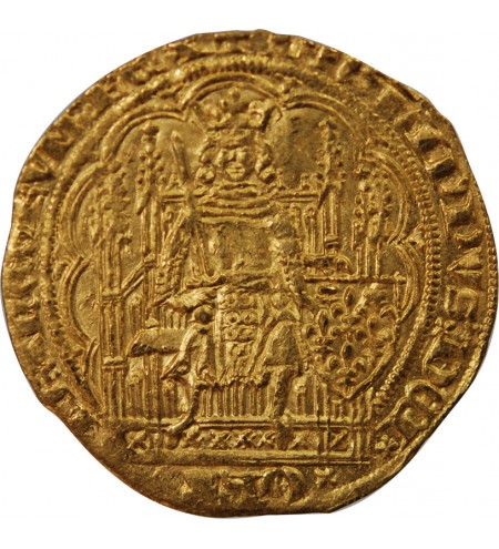 PHILIPPE VI DE VALOIS - ECU D'OR A LA CHAISE 1328 / 1350 ﻿