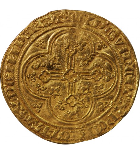PHILIPPE VI DE VALOIS - ECU D'OR A LA CHAISE 1328 / 1350 ﻿