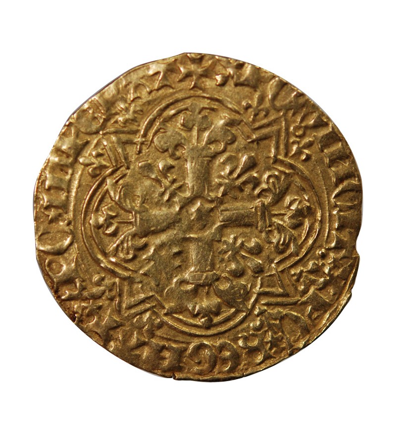 CHARLES VI﻿ LE FOU - AGNEL D'OR﻿ MONTPELLIER 1380 / 1422