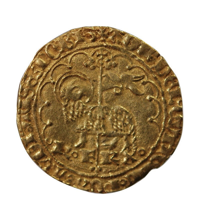 CHARLES VI﻿ LE FOU - AGNEL D'OR﻿ MONTPELLIER 1380 / 1422