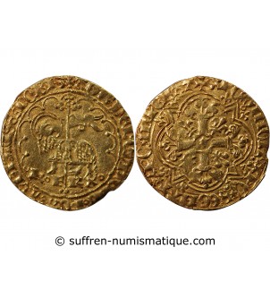 CHARLES VI﻿ LE FOU - AGNEL D'OR﻿ MONTPELLIER 1380 / 1422