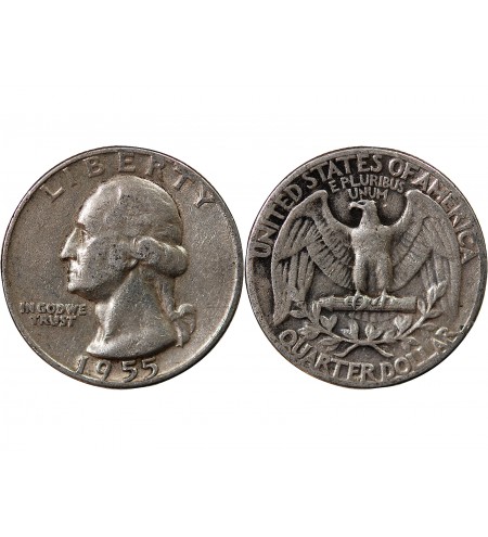 USA - 25 CENTS ARGENT "Washington Quarter" 1932 / 1964 - Années et ateliers variés
