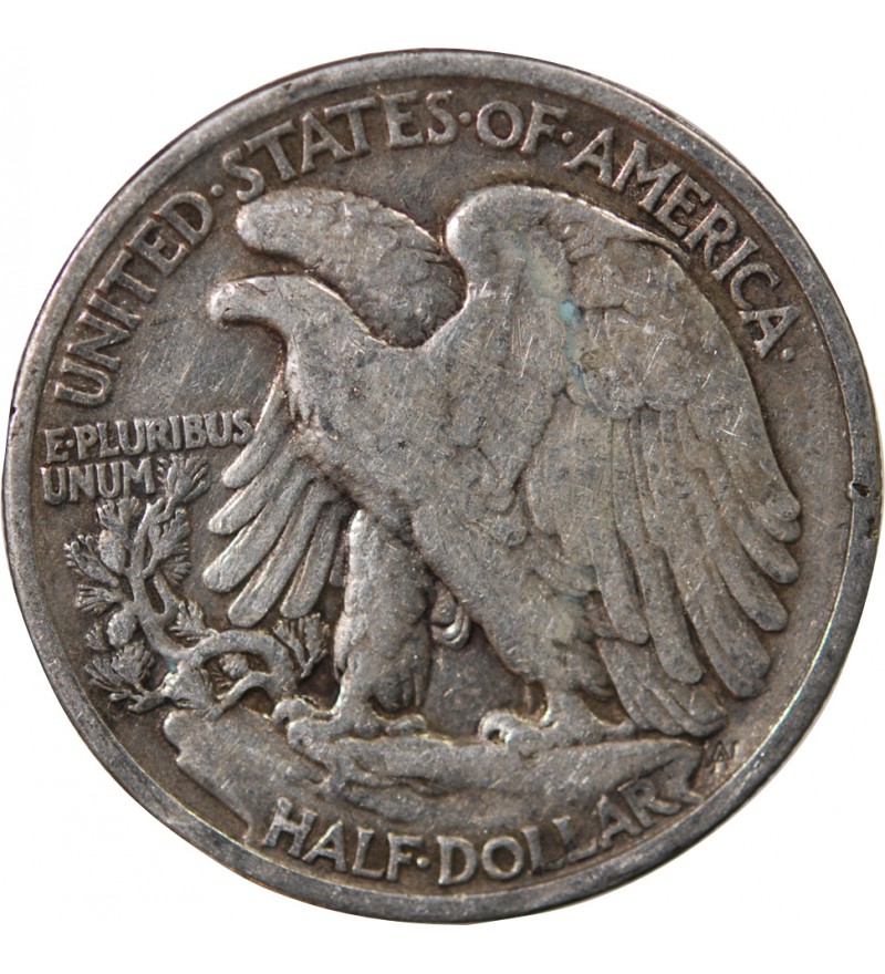 USA - 1/2 DOLLAR ARGENT "Walking Liberty " 1935 PHILADELPHIE