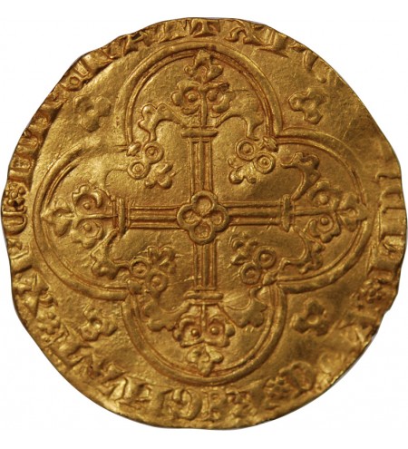 JEAN LE BON - FRANC A CHEVAL OR 1350 / 1364﻿