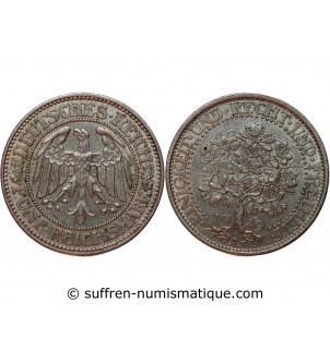 ALLEMAGNE PEUBLIQUE DE WEIMAR - 5 MARK 1929 A