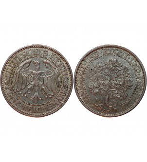 ALLEMAGNE PEUBLIQUE DE WEIMAR - 5 MARK 1929 A 2