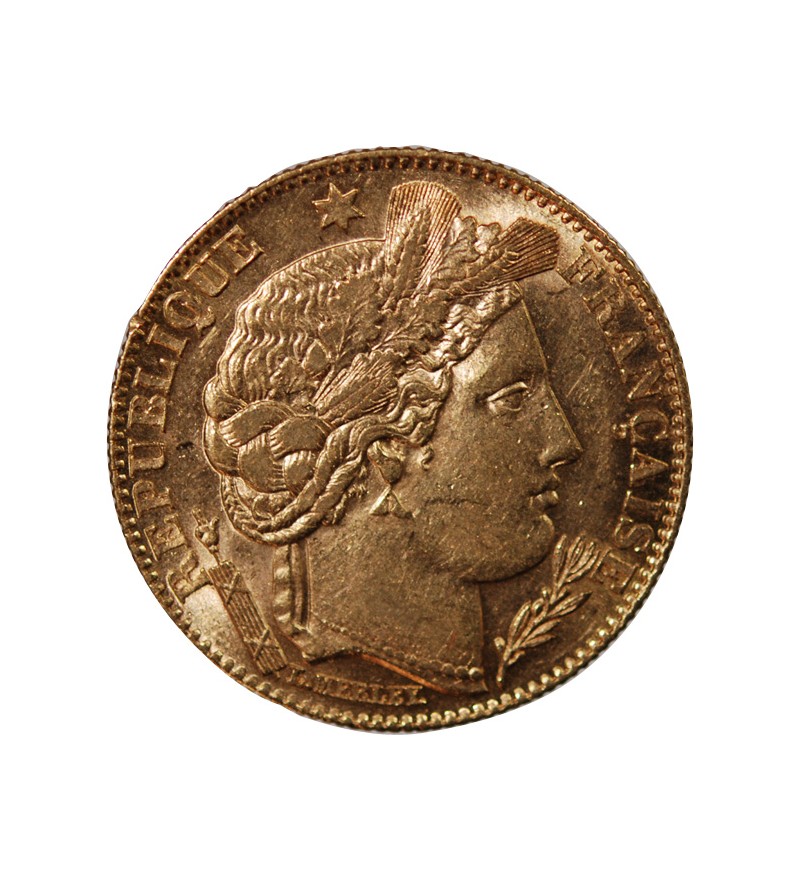 10 FRANCS OR CERES 1899 A PARIS