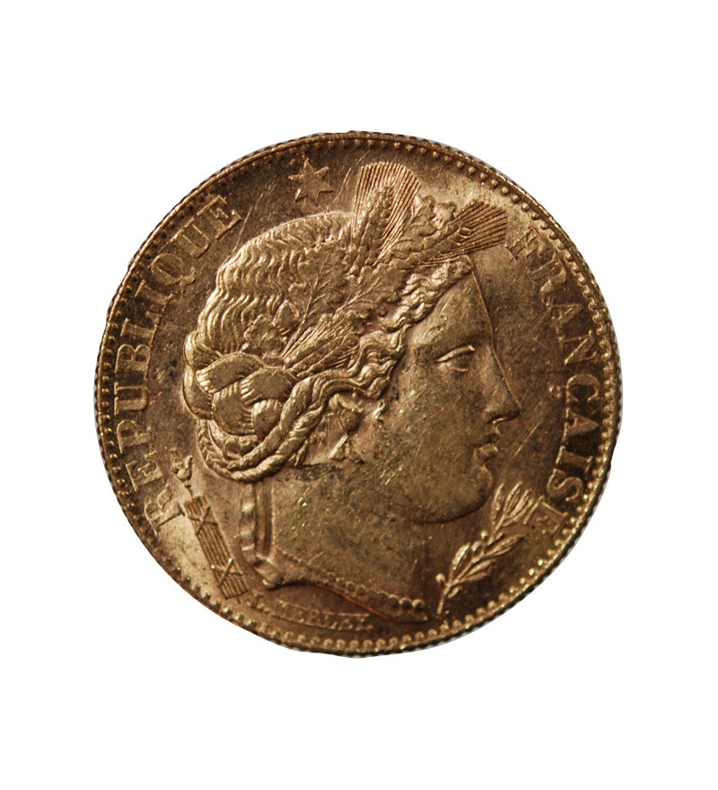 10 FRANCS OR CERES 1899 A PARIS