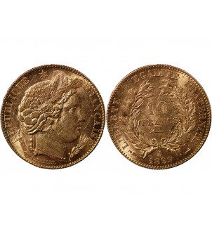10 FRANCS OR CERES 1899 A PARIS 2