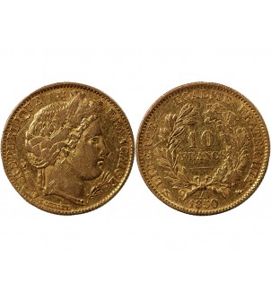 CERES - 10 FRANCS OR 1850 A PARIS 2