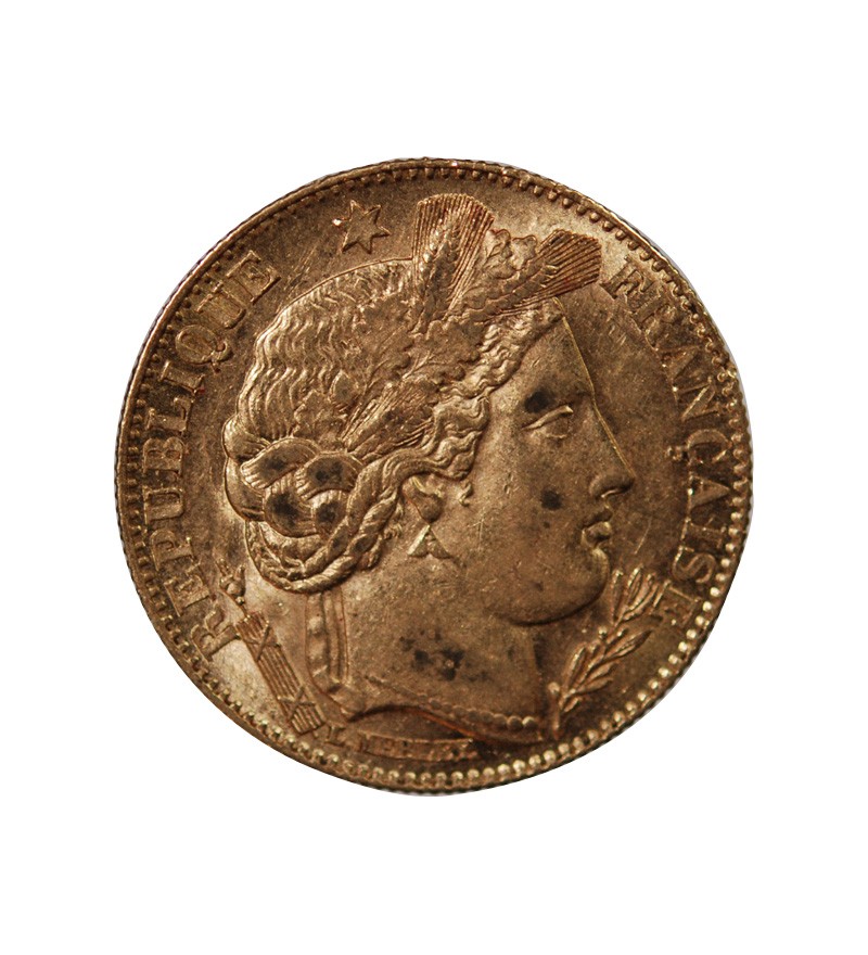 10 FRANCS OR CERES 1899 A PARIS