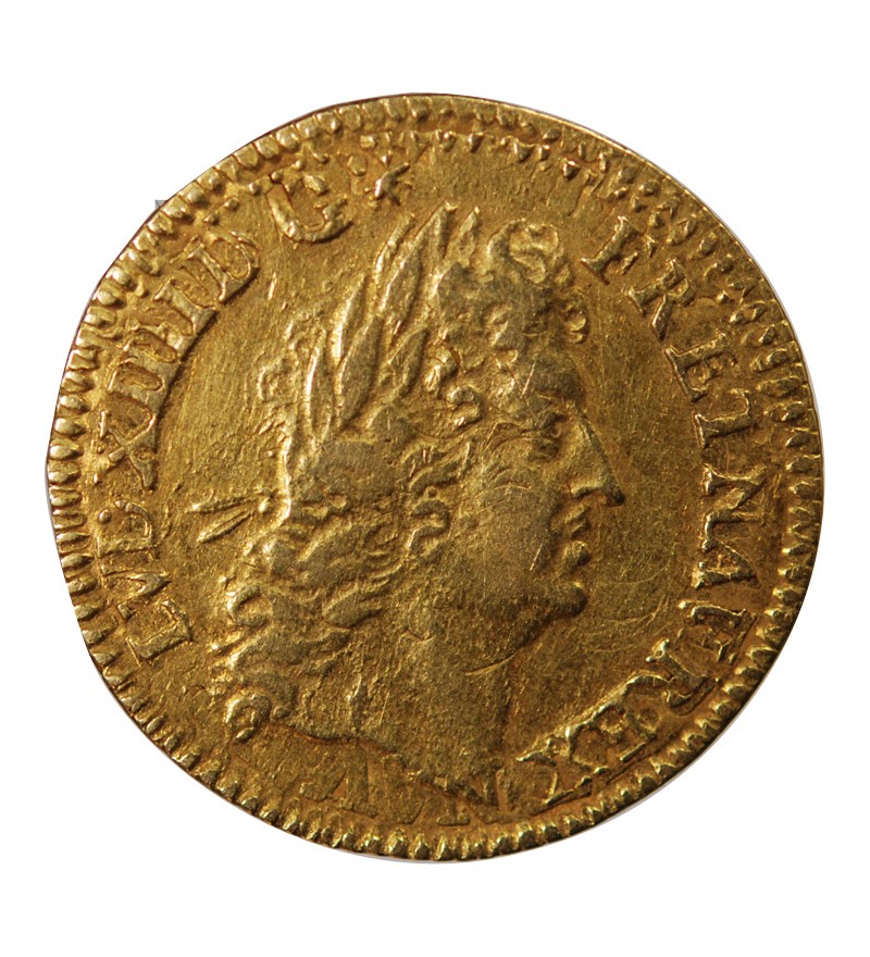 LOUIS XIV - 1/2 LOUIS D'OR A l'ECU 1690 A PARIS
