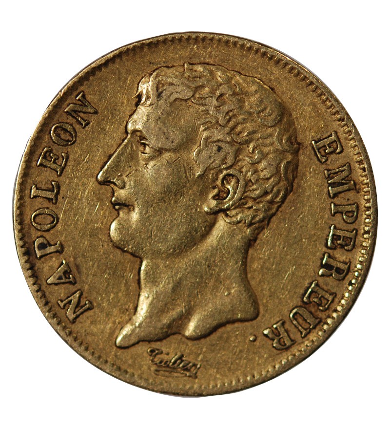 NAPOLEON Ier - 20 FRANCS OR AN 12 A PARIS﻿ "Type intermédiaire" sans point