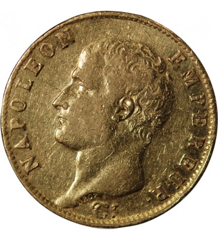 NAPOLEON Ier﻿ - 20 FRANCS OR AN 14 A PARIS﻿﻿﻿ "Calendrier révolutionnaire"