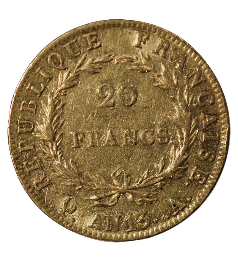 NAPOLEON Ier﻿ - 20 FRANCS OR AN 13 A PARIS﻿﻿﻿ "Calendrier révolutionnaire"
