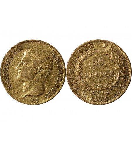 NAPOLEON Ier﻿ - 20 FRANCS OR AN 13 A PARIS﻿﻿﻿ "Calendrier révolutionnaire"