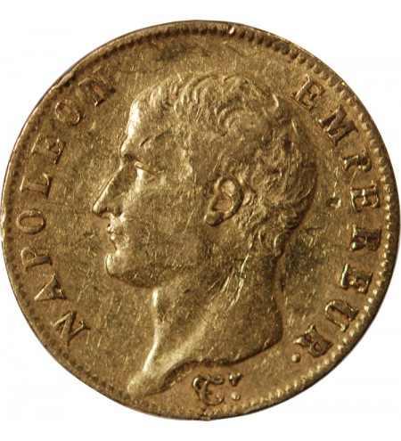 NAPOLEON Ier﻿ - 20 FRANCS OR AN 14 A PARIS﻿﻿﻿ "Calendrier révolutionnaire"