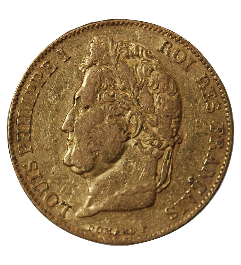 LOUIS PHILIPPE﻿ - 20 FRANCS OR 1834 B ROUEN