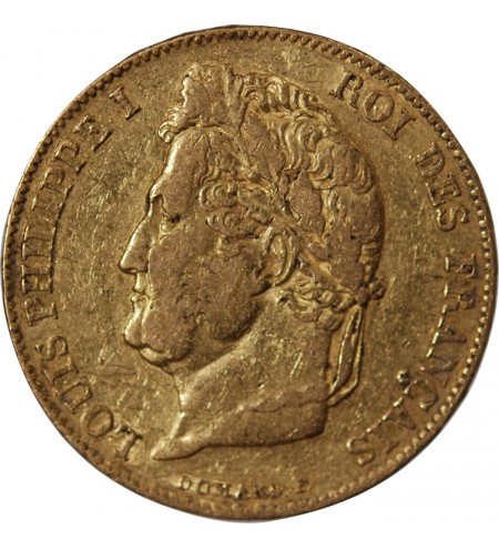 LOUIS PHILIPPE﻿ - 20 FRANCS OR 1834 B ROUEN