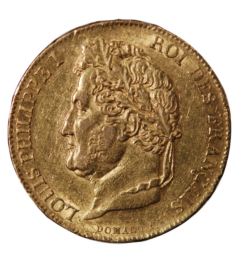 LOUIS PHILIPPE﻿ - 20 FRANCS OR 1840 A PARIS