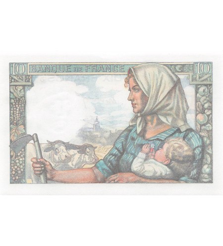 FRANCE, MINEUR - 10 FRANCS 19/11/1942 - SÉRIE S.18 - P.NEUF