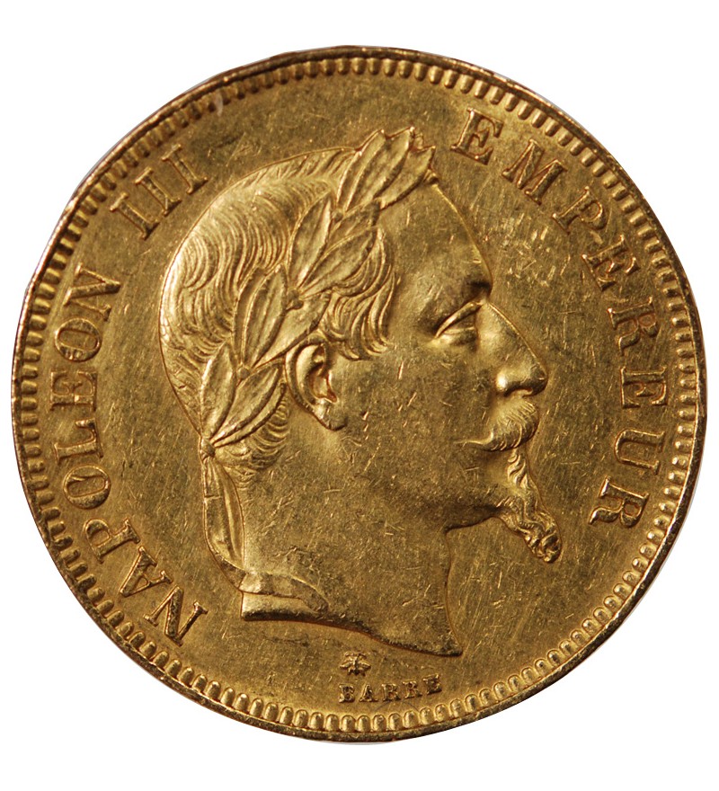 NAPOLEON III - ﻿100 FRANCS OR 1869 A PARIS