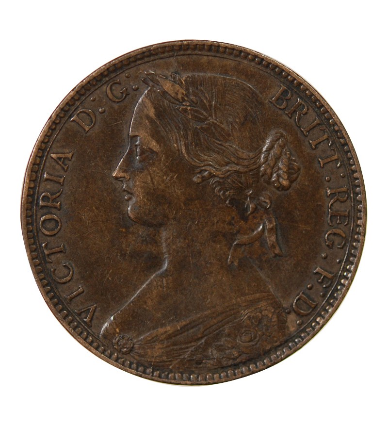 GRANDE-BRETAGNE, VICTORIA - 1 PENNY 1860